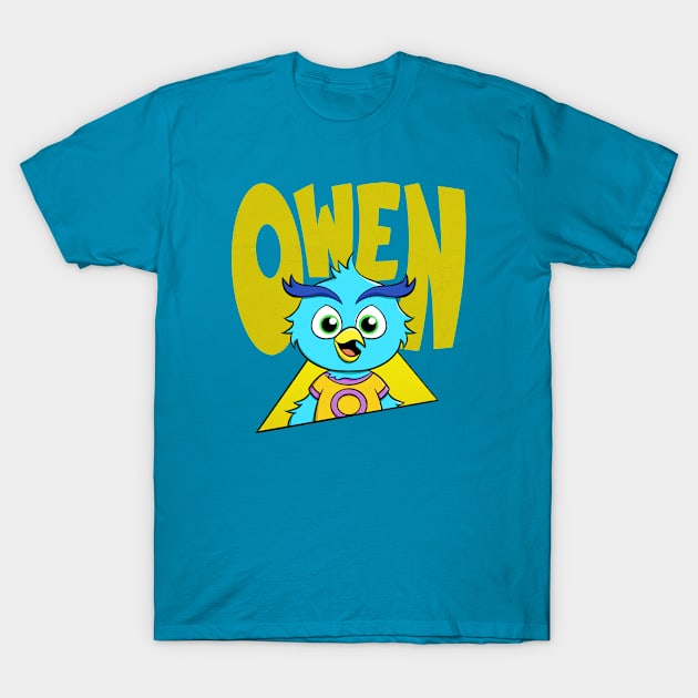 Owen The Owl T-Shirt by Jason Sharman